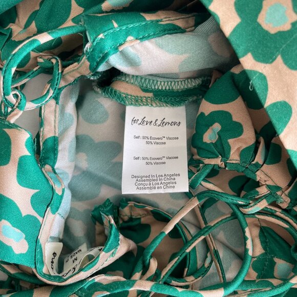 For Love & Lemons Lincoln Midi Dress (sz M) - Picture 15 of 15